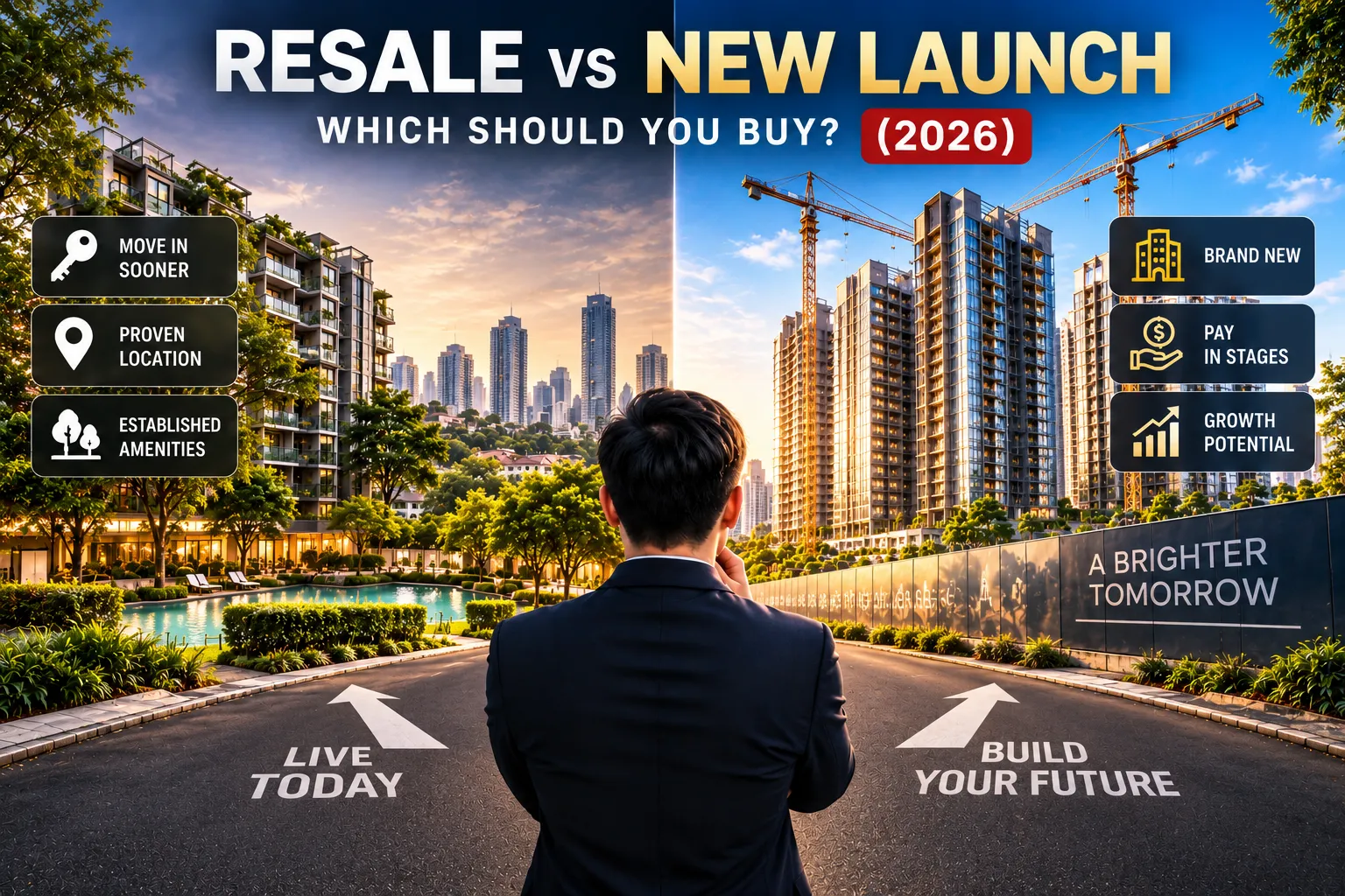 Photo of Resale vs New Launch Condo in Singapore (2026): Which Should You Buy? | Zac Chen